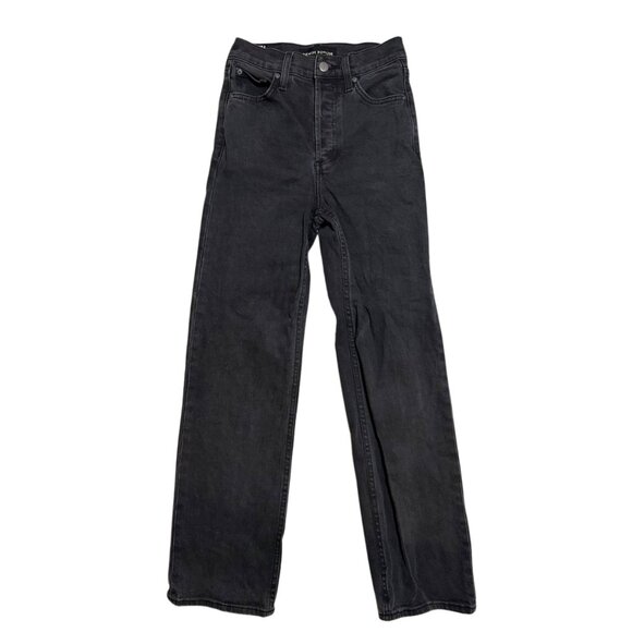 Denim Forum Arlo High Rise Straight Jean Womens - Size 24 - Picture 1 of 9